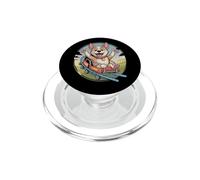 Divertido Meme de Perro de la montaña Rusa Labrador Happy Ride PopSockets PopGrip para MagSafe