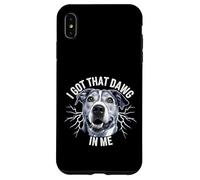 Divertido Meme de Perro eléctrico con el Nombre de «Tengo Ese tío en mí» Carcasa para iPhone XS MAX