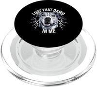 Divertido Meme de Perro eléctrico con el Nombre de «Tengo Ese tío en mí» PopSockets PopGrip para MagSafe