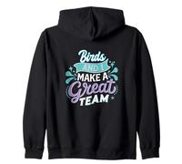 Divertido Meme de Propietario de Birds and I Make a Great Team Sudadera con Capucha