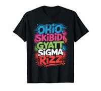 Divertido meme sobre el inodoro Rizzler de Ohio Skibidi Gyatt Sigma Rizz Camiseta