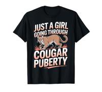 Divertido Menopausia Perimenopausia Cougar Pubertad 40 Cumpleaños Camiseta