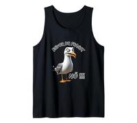 Divertido mensaje con gaviota antes de preguntar nö!!!-Lustiges Camiseta sin Mangas
