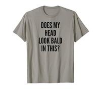 Divertido ¿Mi cabeza se ve calva dentro de este patrón masculino Camiseta