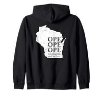 Divertido Midwest Ope Wisconsin Open Just Gonna Sneak Past Ya Sudadera con Capucha