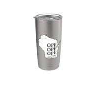Divertido Midwest Ope Wisconsin Open Just Gonna Sneak Past Ya Vaso térmico de acero inoxidable de doble pared
