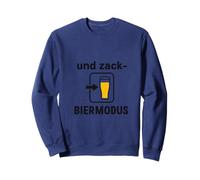 Divertido Modo Cerveza con Texto en alemán Sudadera