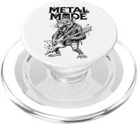 Divertido Modo Heavy Metal Guitarrista Guitarra Eléctrica Rata PopSockets PopGrip para MagSafe