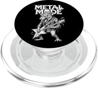 Divertido Modo Heavy Metal Guitarrista Guitarra Eléctrica Rata PopSockets PopGrip para MagSafe