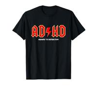 Divertido modo rock para el TDAH - Autopista a la distracción Camiseta