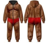 Divertido mono con estampado de bikini 3D para mujeres y hombres, disfraz d | Conjuntos Con Gabardina Hombre Completo Comprar Vino Xxl Con Crema Grises Mayor Reconocidas Colombiano Estilo