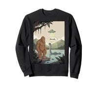 Divertido Monstruo alienígena de Bigfoot Sasquatch Loch Ness Sudadera