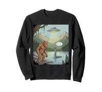 Divertido Monstruo alienígena de Bigfoot Sasquatch Loch Ness Sudadera