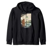 Divertido Monstruo alienígena de Bigfoot Sasquatch Loch Ness Sudadera con Capucha