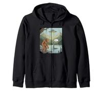 Divertido Monstruo alienígena de Bigfoot Sasquatch Loch Ness Sudadera con Capucha