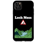 Divertido monstruo de recuerdo del lago Nessie señal de carretera de advertencia Carcasa para iPhone 11 Pro Max