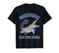 Divertido Mosasaurus Is My Spirit Animal Design Dinosaurios Amantes Camiseta