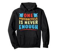 Divertido Motero Una Moto Nunca Es Suficiente Regalo Motero Sudadera con Capucha