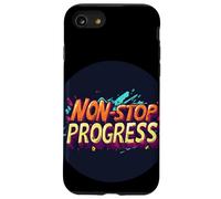 Divertido movimiento con este disfraz de progreso sin parar Carcasa para iPhone SE (2020) / 7 / 8