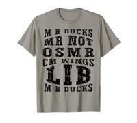 Divertido Mr Ducks Mr Not CM Wings Duck Lover Aves acuáticas Camiseta