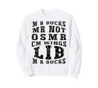 Divertido Mr Ducks Mr Not CM Wings Duck Lover Aves acuáticas Sudadera