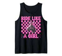 Divertido MTB Bicicleta De Montaña Ciclismo Chica Mamá Paseo Como Una Chica Camiseta sin Mangas