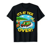 Divertido Narrowboat Broma Canal Barcaza Vacaciones en vivo a bordo Camiseta