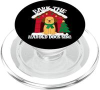 Divertido Navidad sarcástico Travieso ladrido los Perros Harold cantan PopSockets PopGrip para MagSafe