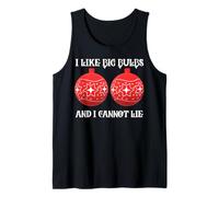 Divertido Navidad sarcástico Travieso me Gustan los bulbos Grandes papá mamá Camiseta sin Mangas