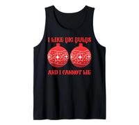 Divertido Navidad sarcástico Travieso me Gustan los bulbos Grandes papá mamá Camiseta sin Mangas
