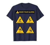 Divertido Nerd Conoce Tus Pistas Álgebra Geometría Matemáticas Profesor Camiseta
