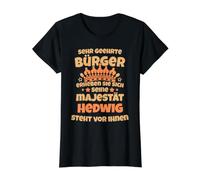 Divertido Nombre Hedwig Que Dice Majestad Hedwig Camiseta gráfica económica