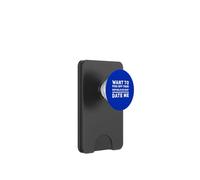 Divertido Novio Anti-Republicano Novia Humor Política PopSockets PopWallet para MagSafe