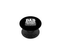 Divertido Nuevo Gran Abuelo I Just Keep Getting Better Padre PopSockets PopGrip Adhesivo