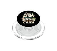 Divertido Nuevo Papá Nuevo Padre High Five Cash Humor PopSockets PopGrip para MagSafe