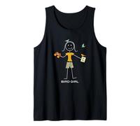 Divertido observador de Aves para Mujeres, observación de Aves y niñas Camiseta sin Mangas