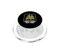 Divertido olfatear pinos no líneas Senderismo Camping al Aire Libre Juego de Palabras Arte PopSockets PopGrip para MagSafe