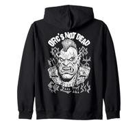 Divertido Orco Punk Fantasía Juegos RPG Orcos Mini Pintor Gamer Sudadera con Capucha