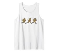 Divertido Oso Oso para Correr sarcástico Running Bear Runner Camiseta sin Mangas