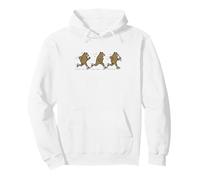 Divertido Oso Oso para Correr sarcástico Running Bear Runner Sudadera con Capucha