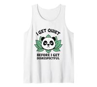 Divertido Oso Panda gruñón, Regalo de Animal para Hombres, Mujeres y niños Camiseta sin Mangas