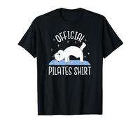 Divertido Oso Polar con diseño de Pilates - Funny Yoga Bear Fitness Camiseta