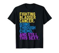 Divertido paciente de quimioterapia luchador contra el cáncer de vejiga inspirador Camiseta