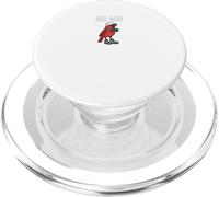Divertido pájaro Nerd observando Cardenal con prismáticos Arte de la Naturaleza PopSockets PopGrip para MagSafe