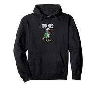 Divertido pájaro Nerd Viendo colibrí Naturaleza Arte Sudadera con Capucha