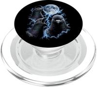 Divertido Paloma Luna Extraño Maldito Meme Palomas Tontas PopSockets PopGrip para MagSafe