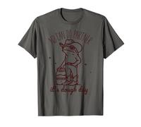 Divertido pan de masa madre masa de inicio Día Rana hornear pan Camiseta