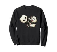 Divertido Panda No Gi Jiu Jitsu Grappling Artes Marciales Sudadera
