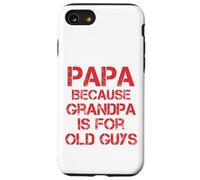Divertido Papa Abuelo Abuelo Familia Marido Día del Padre Carcasa para iPhone SE (2020) / 7/8