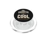 Divertido Papá Hija Familia Cita Cool Retro Humor Estado de ánimo PopSockets PopGrip para MagSafe